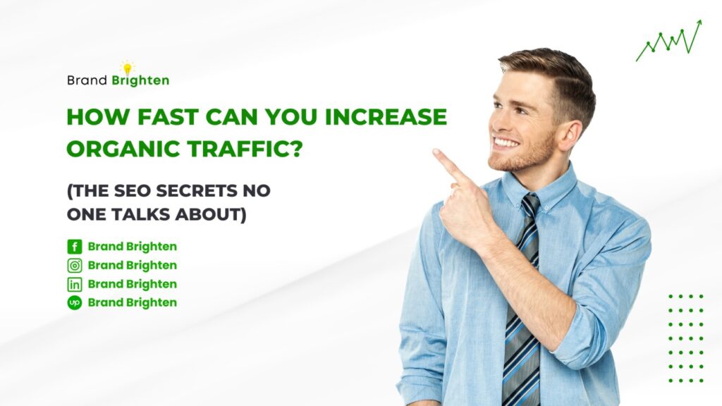 Banner of Increase Organic Traffic